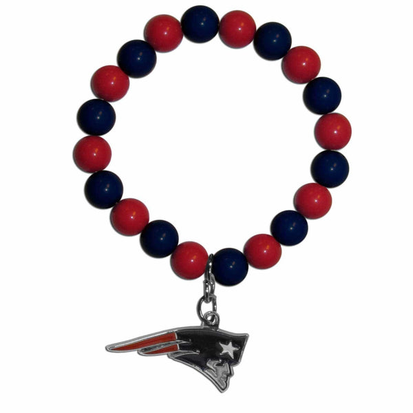Sports Jewelry & Accessories NFL - New England Patriots Fan Bead Bracelet JM Sports-7