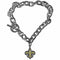 Sports Jewelry & Accessories NFL - New Orleans Saints Charm Chain Bracelet JM Sports-7