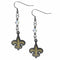 Sports Jewelry & Accessories NFL - New Orleans Saints Crystal Dangle Earrings JM Sports-7