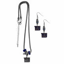 Sports Jewelry & Accessories NFL - New York Giants Euro Bead Earrings and Necklace Set JM Sports-7