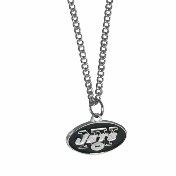 Sports Jewelry & Accessories NFL - New York Jets Chain Necklace with Small Charm JM Sports-7