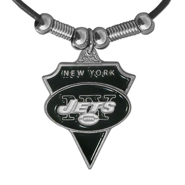 Sports Jewelry & Accessories NFL - New York Jets Classic Cord Necklace JM Sports-7