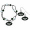 Sports Jewelry & Accessories NFL - New York Jets Dangle Earrings and Crystal Bead Bracelet Set JM Sports-7
