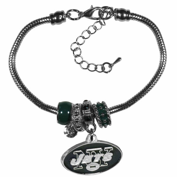 Sports Jewelry & Accessories NFL - New York Jets Euro Bead Bracelet JM Sports-7