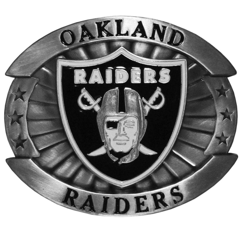 Sports Jewelry & Accessories NFL - Oakland Raiders Oversized Belt Buckle JM Sports-11