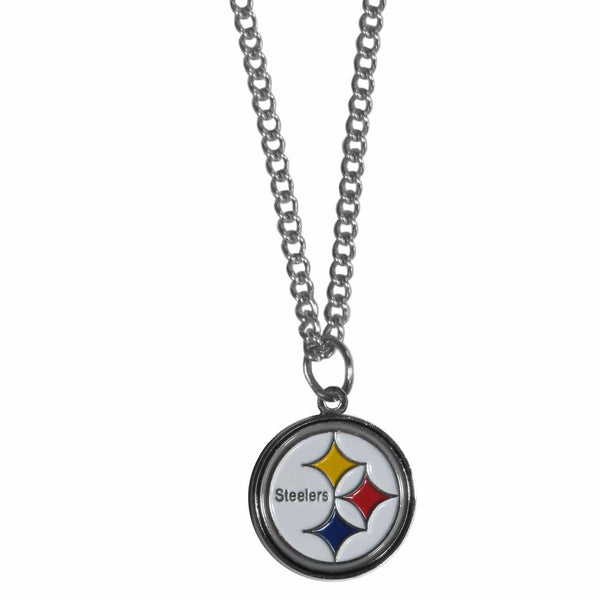 Sports Jewelry & Accessories NFL - Pittsburgh Steelers Chain Necklace with Small Charm JM Sports-7