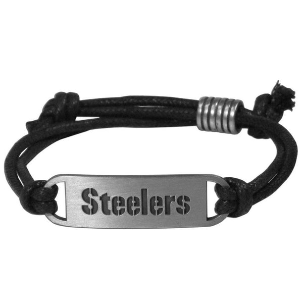 Sports Jewelry & Accessories NFL - Pittsburgh Steelers Cord Bracelet JM Sports-7