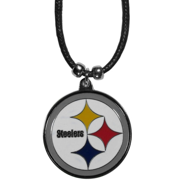 Sports Jewelry & Accessories NFL - Pittsburgh Steelers Cord Necklace JM Sports-7