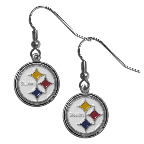 Sports Jewelry & Accessories NFL - Pittsburgh Steelers Dangle Earrings JM Sports-7