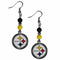 Sports Jewelry & Accessories NFL - Pittsburgh Steelers Fan Bead Dangle Earrings JM Sports-7