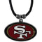 Sports Jewelry & Accessories NFL - San Francisco 49ers Cord Necklace JM Sports-7