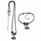 Sports Jewelry & Accessories NFL - San Francisco 49ers Euro Bead Necklace and Bracelet Set JM Sports-7