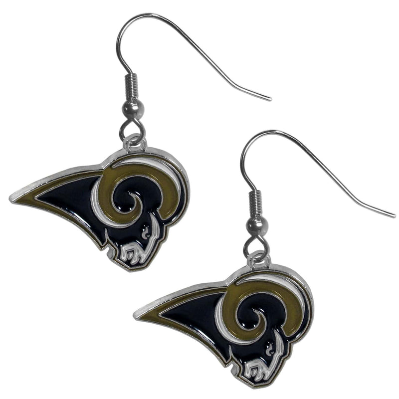 Sports Jewelry & Accessories NFL - St. Louis Rams Chrome Dangle Earrings JM Sports-7