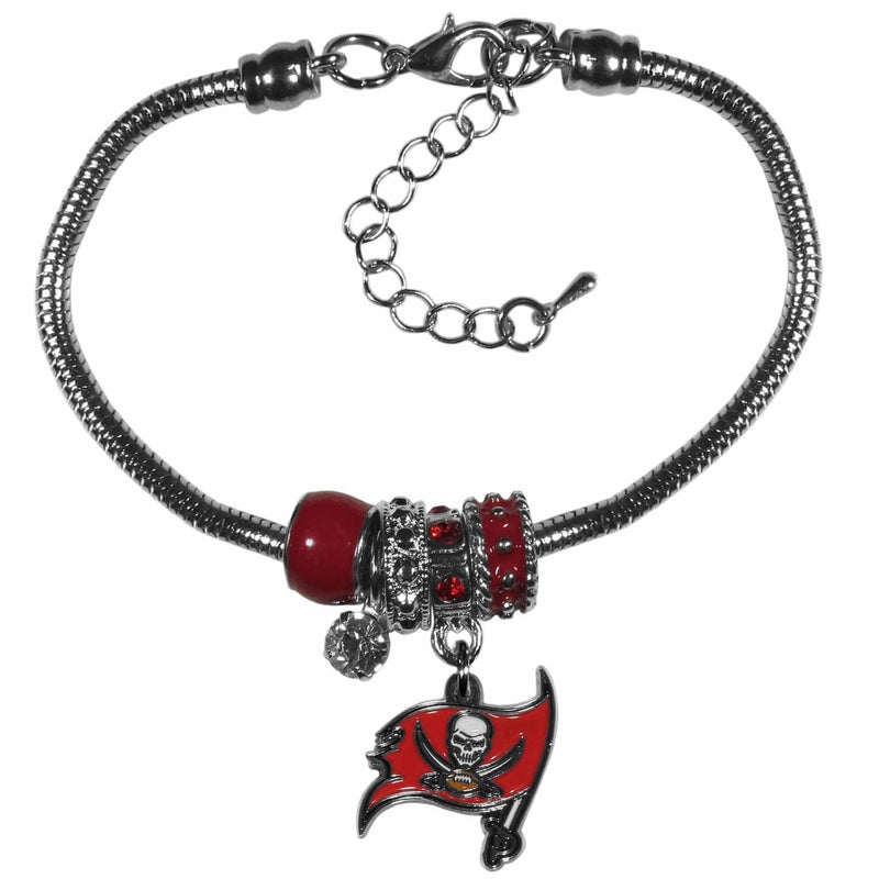 Sports Jewelry & Accessories NFL - Tampa Bay Buccaneers Euro Bead Bracelet JM Sports-7