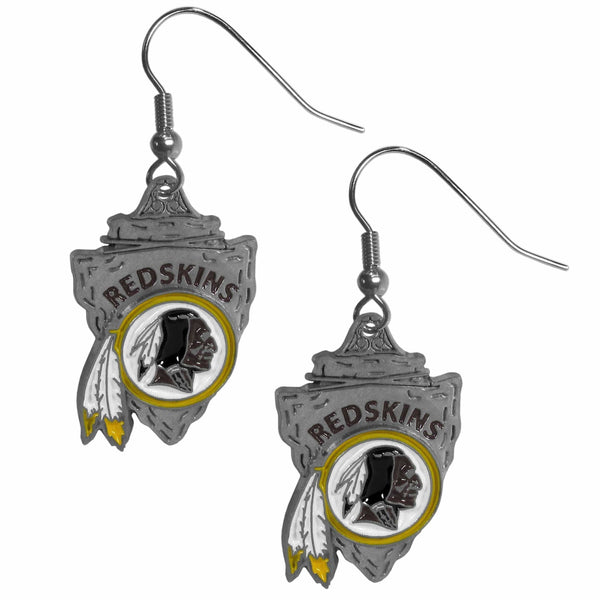 Sports Jewelry & Accessories NFL - Washington Redskins Classic Dangle Earrings JM Sports-7