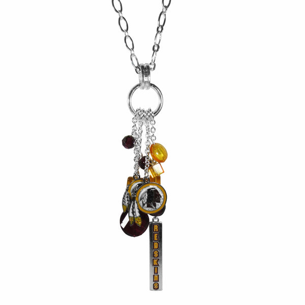 Sports Jewelry & Accessories NFL - Washington Redskins Cluster Necklace JM Sports-7