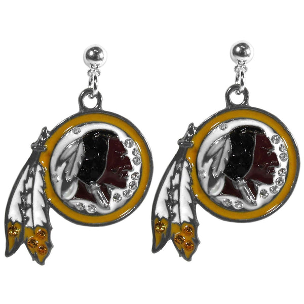 Sports Jewelry & Accessories NFL - Washington Redskins Crystal Stud Earrings JM Sports-7