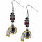 Sports Jewelry & Accessories NFL - Washington Redskins Euro Bead Earrings JM Sports-7