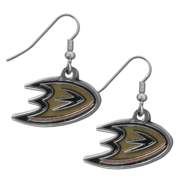 Sports Jewelry & Accessories NHL - Anaheim Ducks Chrome Dangle Earrings JM Sports-7