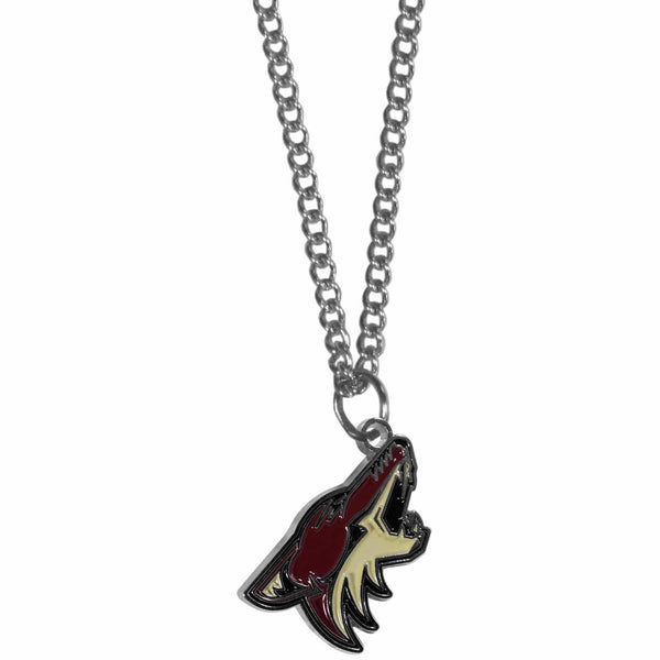 Sports Jewelry & Accessories NHL - Arizona Coyotes Chain Necklace with Small Charm JM Sports-7