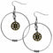 Sports Jewelry & Accessories NHL - Boston Bruins 2 Inch Hoop Earrings JM Sports-7