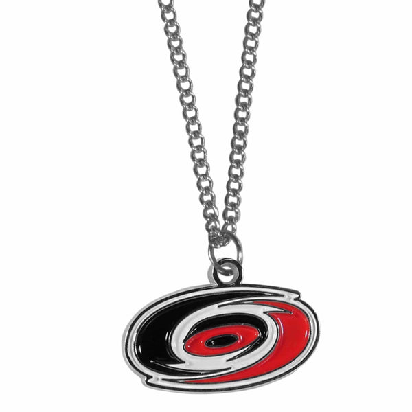 Sports Jewelry & Accessories NHL - Carolina Hurricanes Chain Necklace with Small Charm JM Sports-7