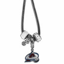 Sports Jewelry & Accessories NHL - Colorado Avalanche Euro Bead Necklace JM Sports-7