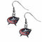 Sports Jewelry & Accessories NHL - Columbus Blue Jackets Chrome Dangle Earrings JM Sports-7
