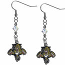 NHL - Florida Panthers Crystal Dangle Earrings-Jewelry & Accessories,Earrings,Crystal Dangle Earrings,NHL Crystal Earrings-JadeMoghul Inc.
