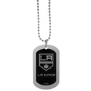 Sports Jewelry & Accessories NHL - Los Angeles Kings Chrome Tag Necklace JM Sports-7