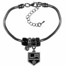 Sports Jewelry & Accessories NHL - Los Angeles Kings Euro Bead Bracelet JM Sports-7