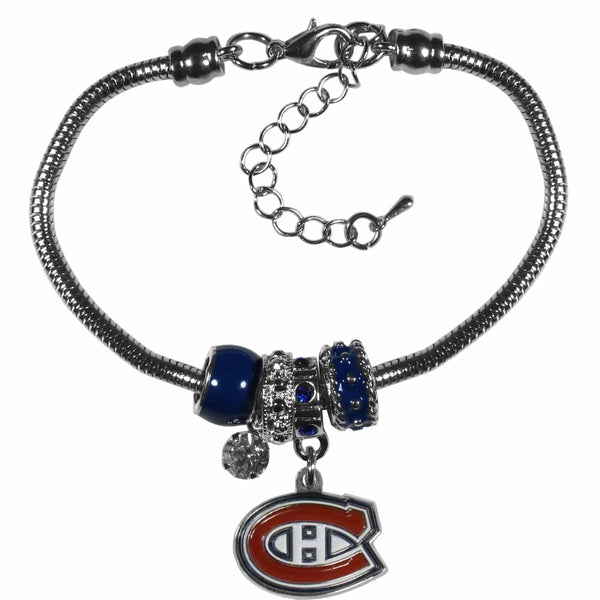 Sports Jewelry & Accessories NHL - Montreal Canadiens Euro Bead Bracelet JM Sports-7