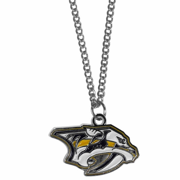 Sports Jewelry & Accessories NHL - Nashville Predators Chain Necklace with Small Charm JM Sports-7