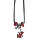 Sports Jewelry & Accessories NHL - New Jersey Devils Euro Bead Necklace JM Sports-7