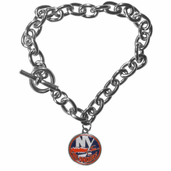 Sports Jewelry & Accessories NHL - New York Islanders Charm Chain Bracelet JM Sports-7