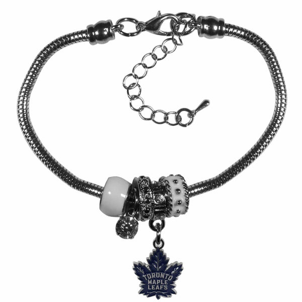 Sports Jewelry & Accessories NHL - Toronto Maple Leafs Euro Bead Bracelet JM Sports-7