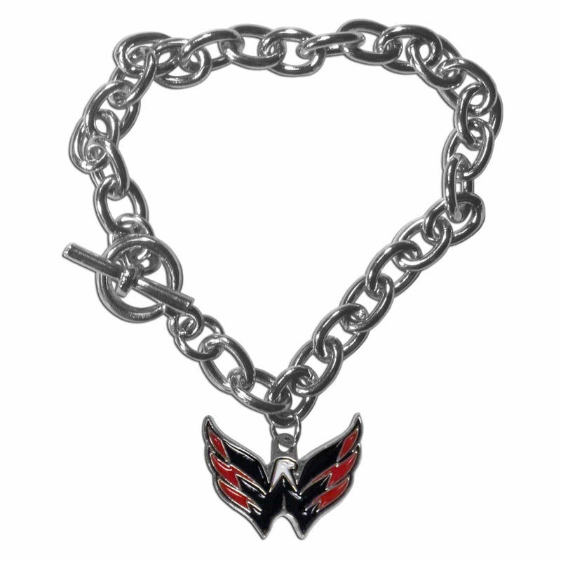 Sports Jewelry & Accessories NHL - Washington Capitals Charm Chain Bracelet JM Sports-7