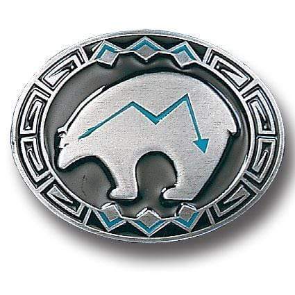 Sports Jewelry & Accessories Sports Accessories - Bear Fetish Enameled Belt Buckle JM Sports-7