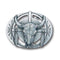 Sports Jewelry & Accessories Sports Accessories - Buffalo Skull/Feathers Antiqued Belt Buckle JM Sports-7