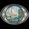 Sports Jewelry & Accessories Sports Accessories - Canada with Western Scroll Enameled Belt Buckle JM Sports-7