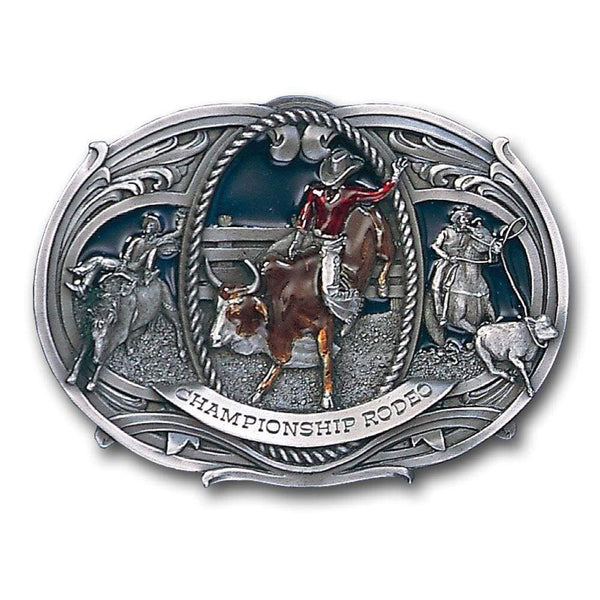 Sports Jewelry & Accessories Sports Accessories - Championship Rodeo Small Buckle JM Sports-7