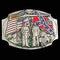 Sports Jewelry & Accessories Sports Accessories - Civil War Belt Buckle Enameled Belt Buckle JM Sports-7