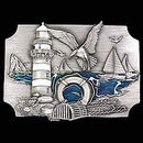 Sports Jewelry & Accessories Sports Accessories - Coastal Scene Enameled Belt Buckle JM Sports-7
