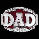 Sports Jewelry & Accessories Sports Accessories - Dad 3D Enameled Belt Buckle JM Sports-7