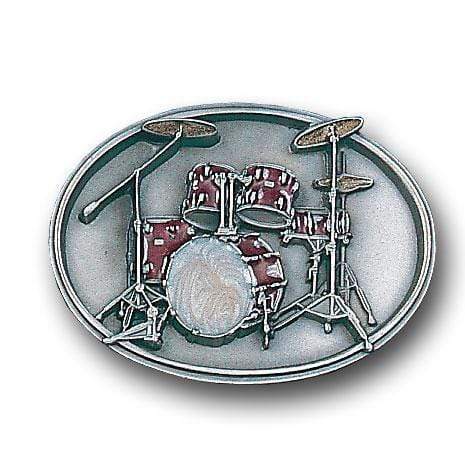 Sports Jewelry & Accessories Sports Accessories - Drum Set Enameled Belt Buckle JM Sports-7