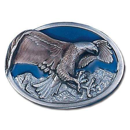 Sports Jewelry & Accessories Sports Accessories - Eagle in Oval Enameled Belt Buckle JM Sports-7