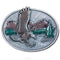 Sports Jewelry & Accessories Sports Accessories - Eagle Over Mountains Enameled Belt Buckle JM Sports-7