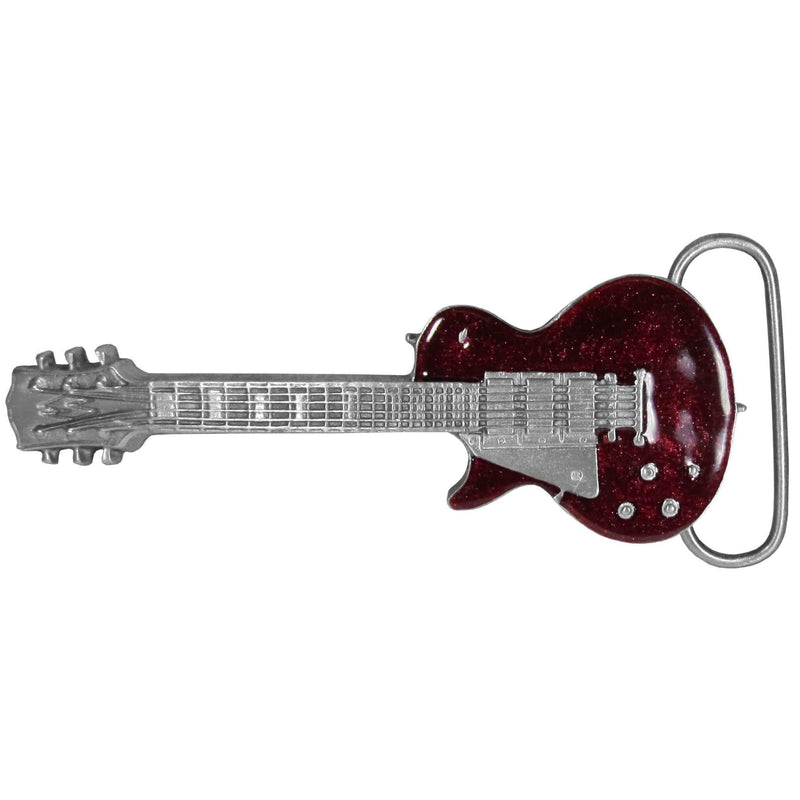 Sports Jewelry & Accessories Sports Accessories - Electric Guitar Enameled Belt Buckle JM Sports-7