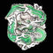 Sports Jewelry & Accessories Sports Accessories - Entwined Serpent Enameled Belt Buckle JM Sports-7