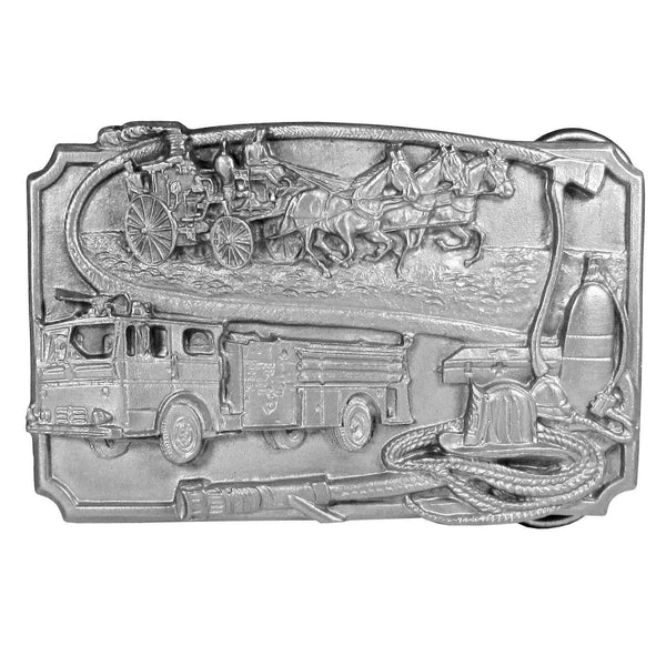 Sports Jewelry & Accessories Sports Accessories - Firefighter Antiqued Belt Buckle JM Sports-7